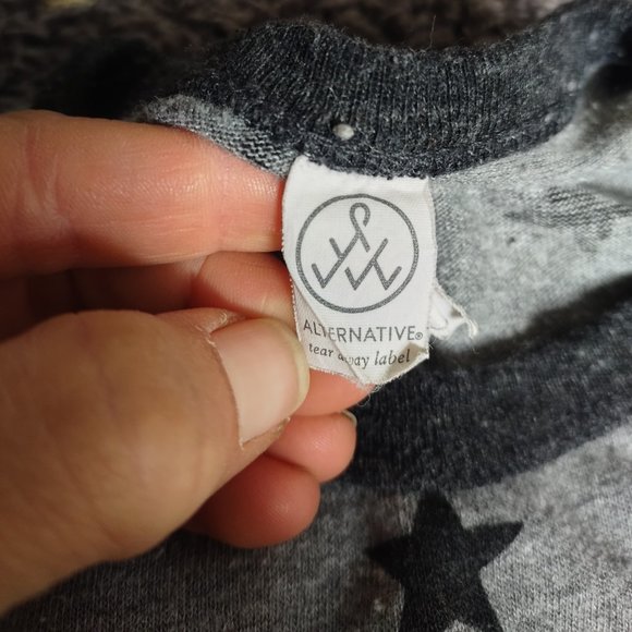 3 for $23 tops!! Alternative Brand Eco Soft Star Tee - Picture 3 of 3